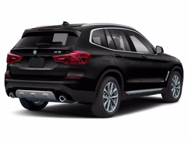 2019 Black Sapphire Metallic BMW X3 sDrive30i sDrive30i RWD