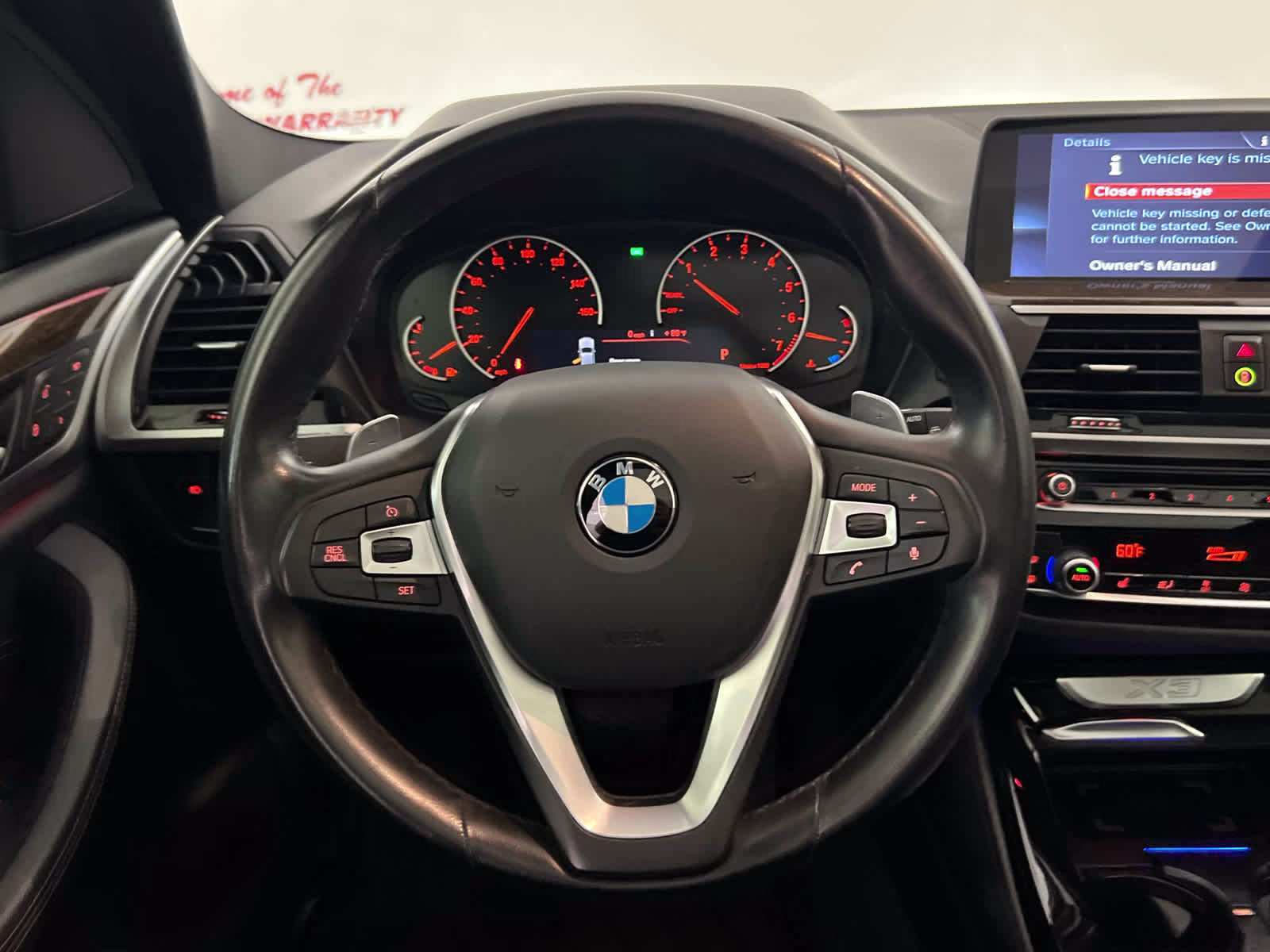 2019 Black Sapphire Metallic BMW X3 sDrive30i sDrive30i RWD SUV