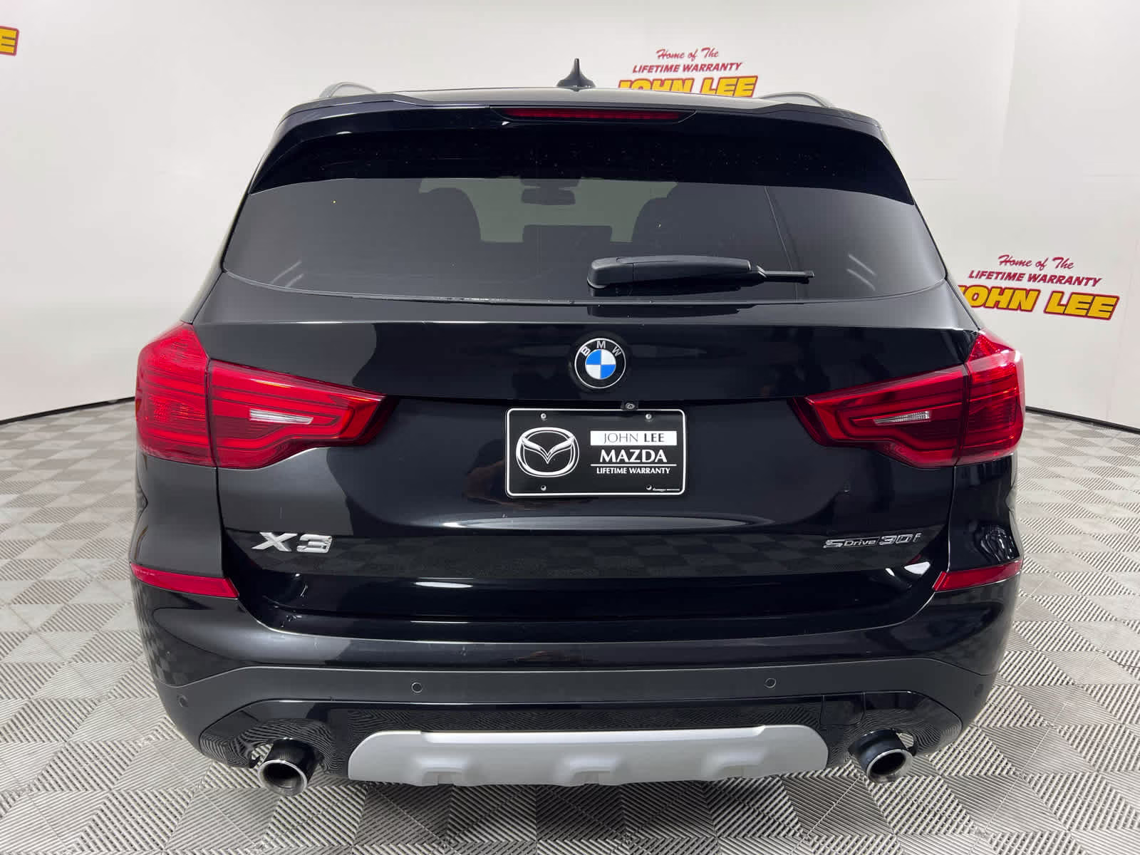 2019 Black Sapphire Metallic BMW X3 sDrive30i sDrive30i RWD SUV