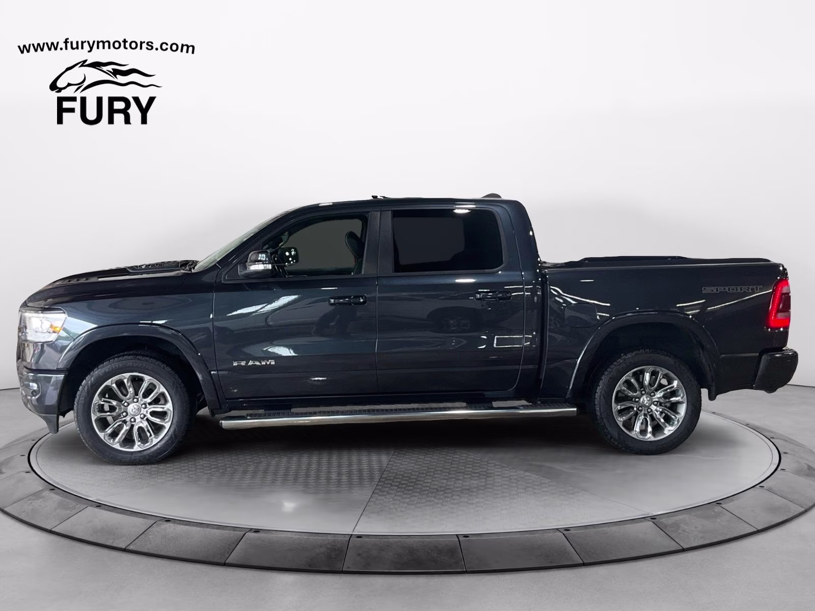 2021 Maximum Steel Metallic Clearcoat Ram 1500 Laramie 4X4 Truck