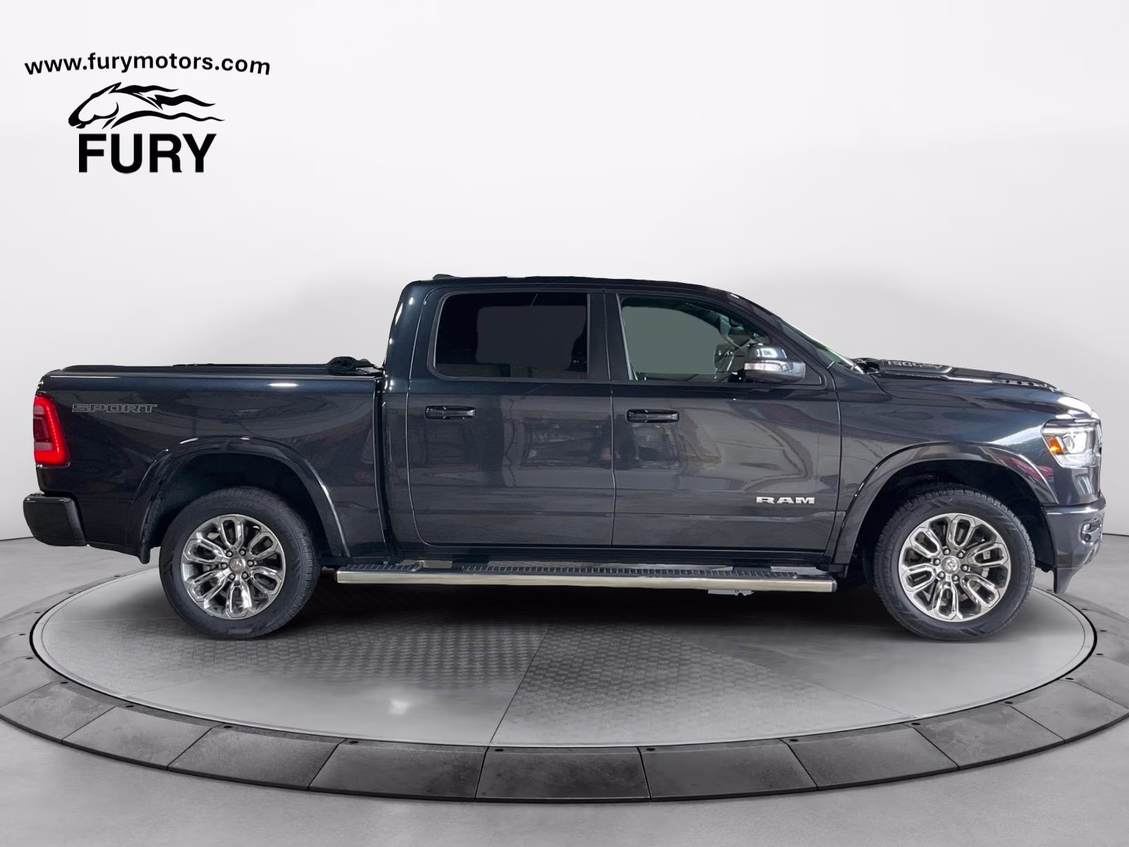 Used 2021 RAM Ram 1500 Pickup Laramie with VIN 1C6SRFJT1MN736357 for sale in South Saint Paul, Minnesota