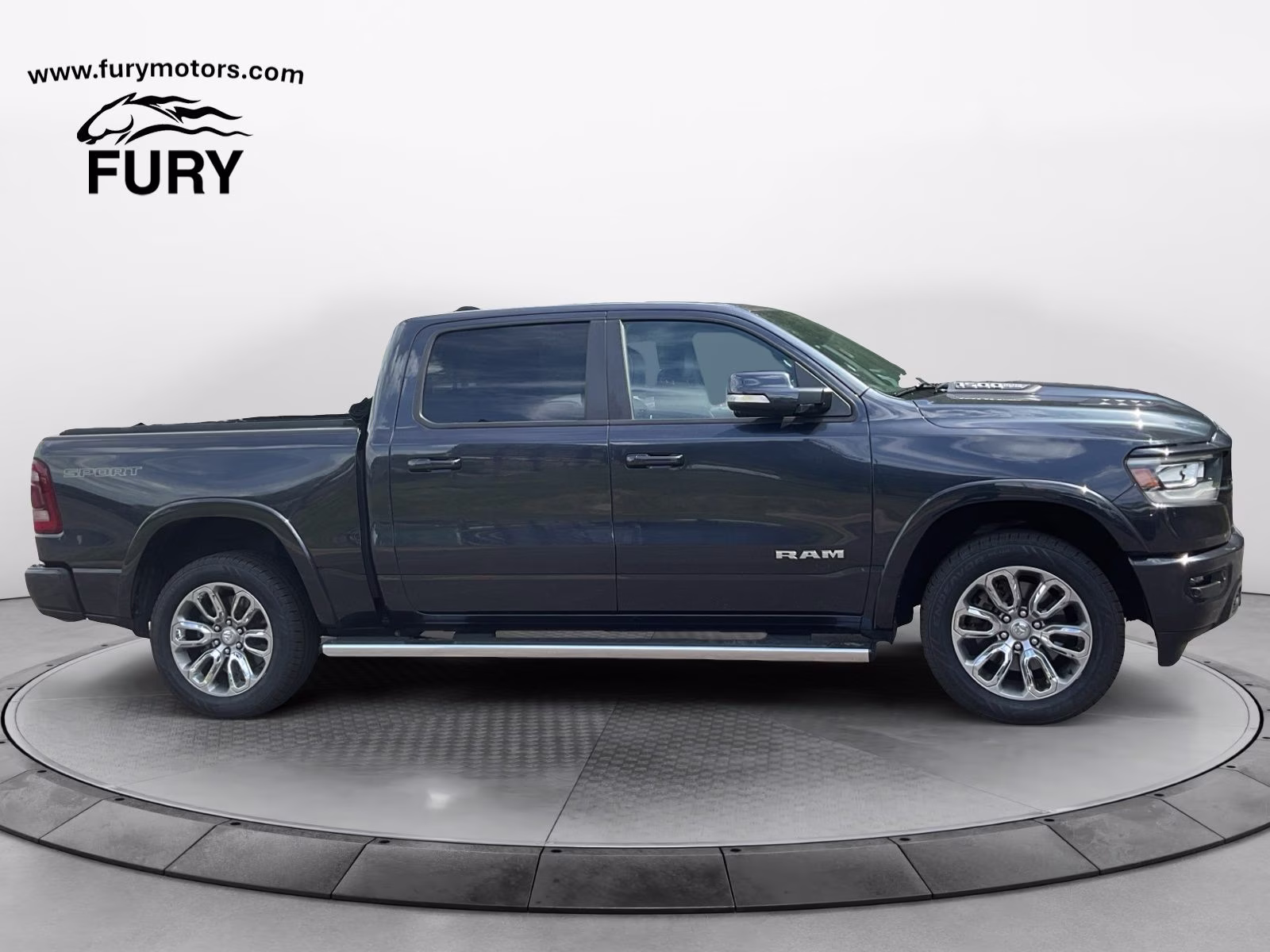 Used 2021 RAM Ram 1500 Pickup Laramie with VIN 1C6SRFJT1MN736357 for sale in South Saint Paul, Minnesota