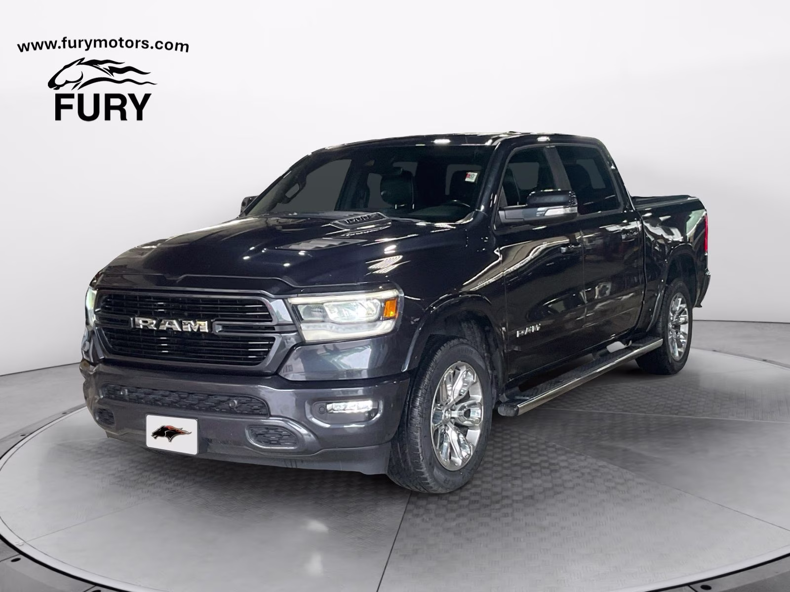 2021 Maximum Steel Metallic Clearcoat Ram 1500 Laramie 4X4 Truck