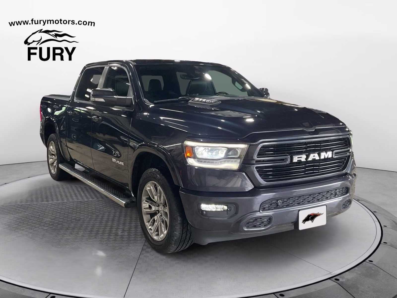 2021 Maximum Steel Metallic Clearcoat Ram 1500 Laramie 4X4 Truck