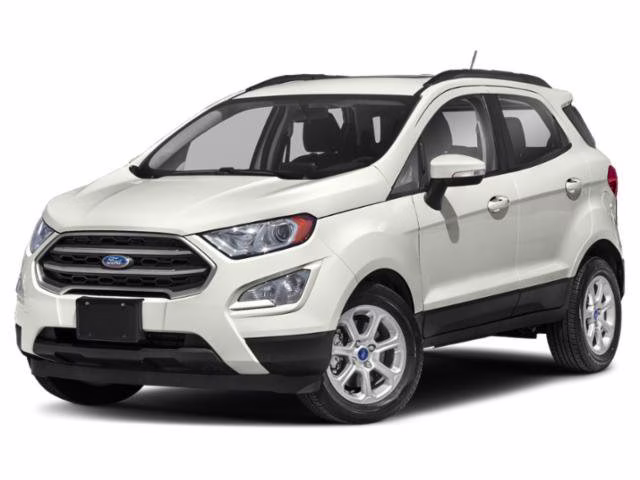 2019 White Ford EcoSport SE FWD SUV