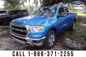 2021 Hydro Blue Pearlcoat Ram 1500 Big Horn RWD Truck