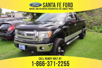 2014 Green Ford F-150 XLT 4X4 Truck