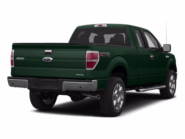 2014 Green Ford F-150 XLT 4X4 Truck