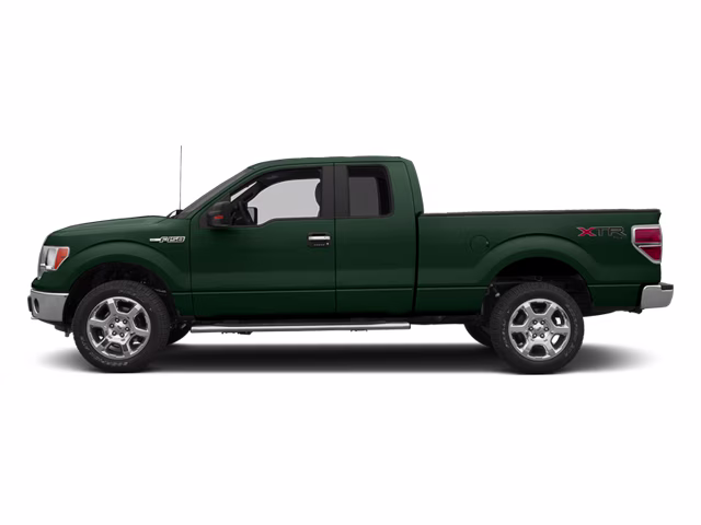 2014 Green Ford F-150 XLT 4X4 Truck
