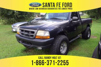 2000 Black Ford Ranger XLT RWD Truck