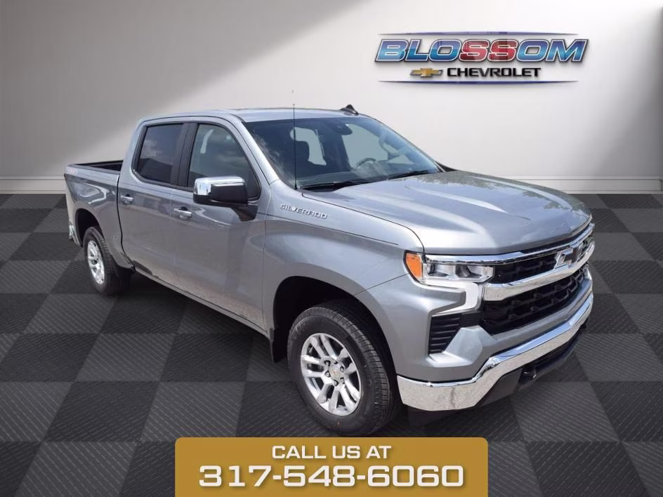 2026 Sterling Gray Metallic Chevrolet Silverado 1500 LT 4X4 Truck