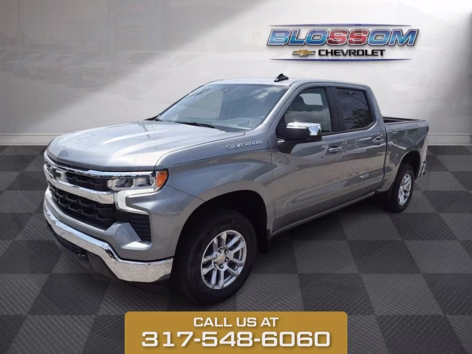 2026 Sterling Gray Metallic Chevrolet Silverado 1500 LT 4X4 Truck