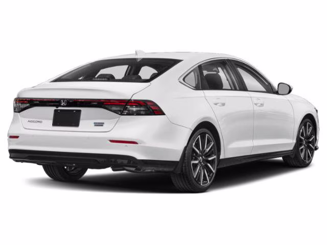 2024 Platinum White Pearl Honda Accord Hybrid Touring FWD Sedan