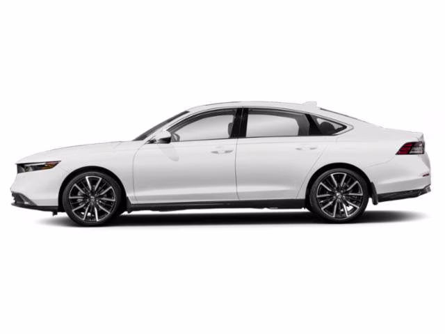 2024 Platinum White Pearl Honda Accord Hybrid Touring FWD Sedan