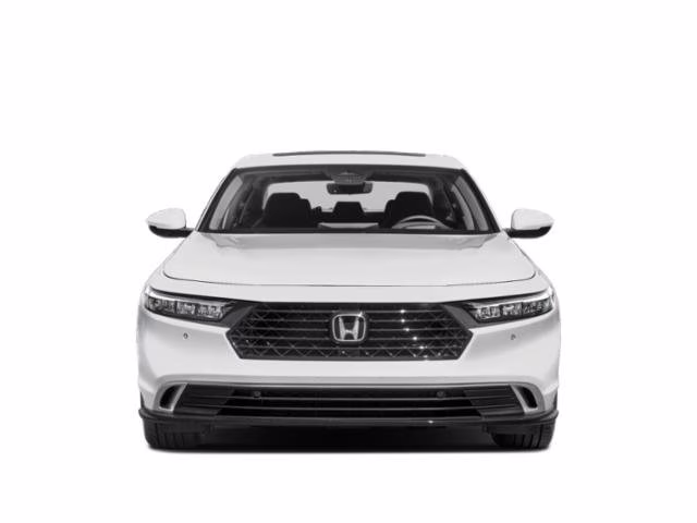 2024 Platinum White Pearl Honda Accord Hybrid Touring FWD Sedan