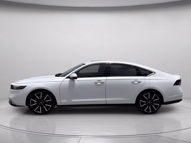 2024 Platinum White Pearl Honda Accord Hybrid Touring FWD Sedan