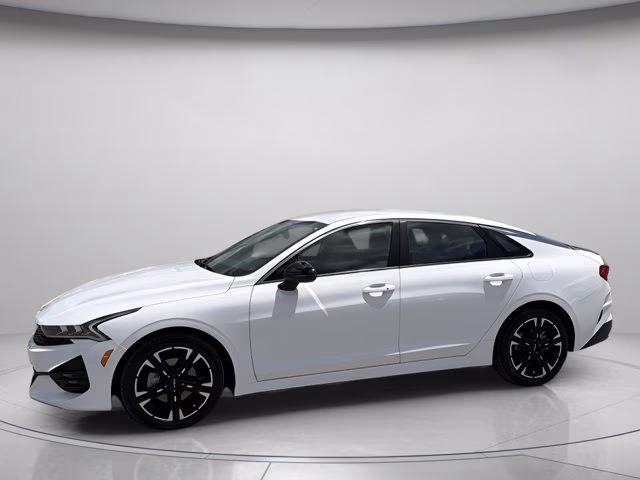 2023 Glacial White Pearl Kia K5 GT-Line FWD Sedan