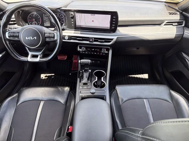 2023 Glacial White Pearl Kia K5 GT-Line FWD Sedan