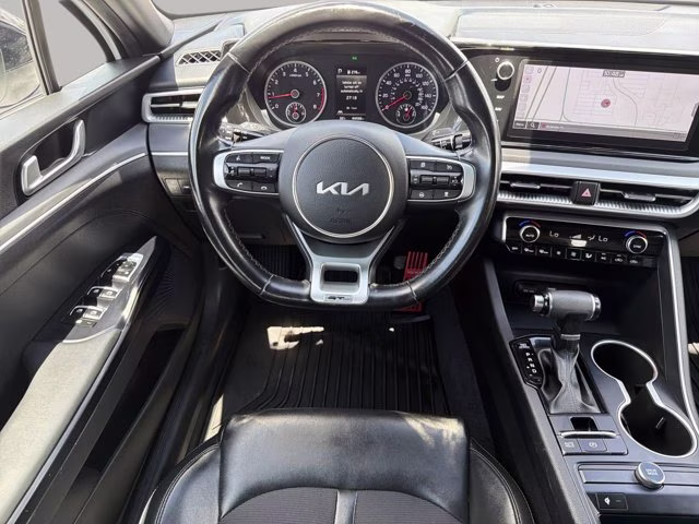 2023 Glacial White Pearl Kia K5 GT-Line FWD Sedan
