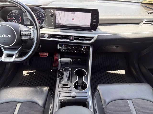 2023 Glacial White Pearl Kia K5 GT-Line FWD Sedan