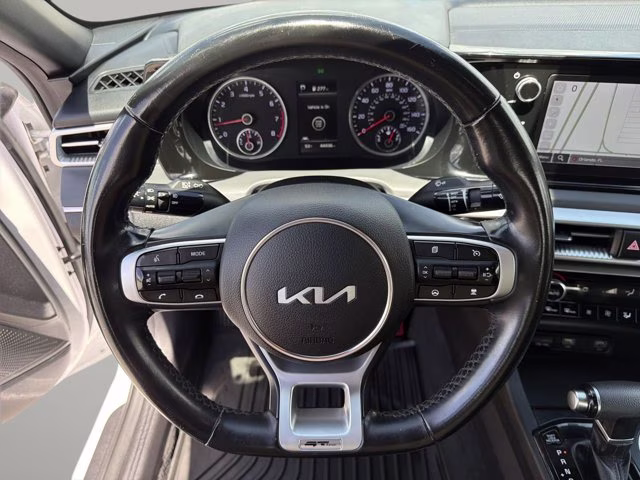 2023 Glacial White Pearl Kia K5 GT-Line FWD Sedan