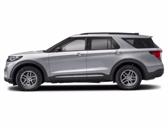 2025 Iconic Silver Metallic Ford Explorer Active 4X4 Crossover