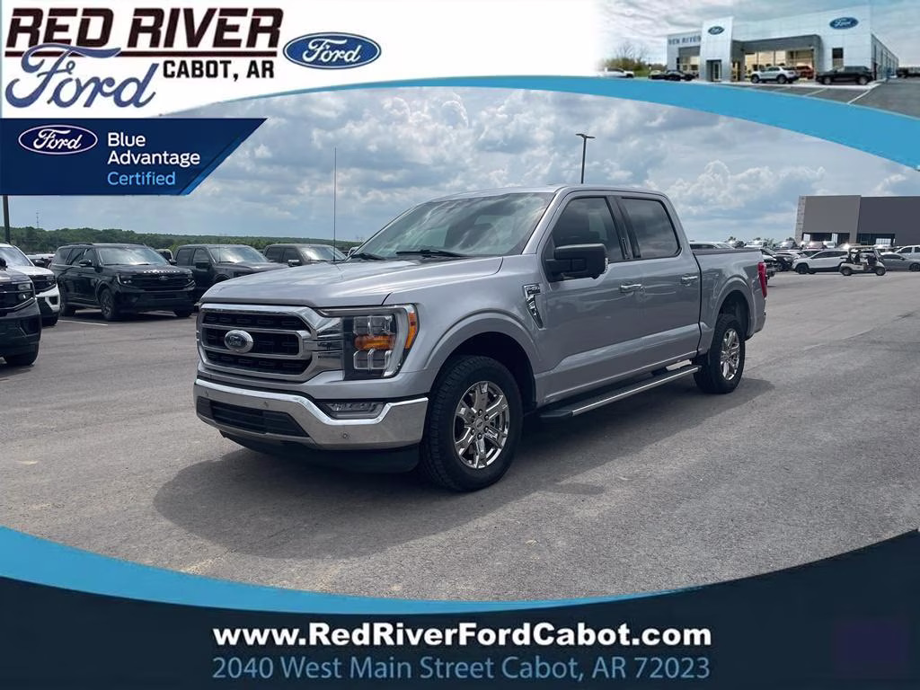 2021 ICONIC SILVER METALLIC Ford F-150 XLT RWD Truck