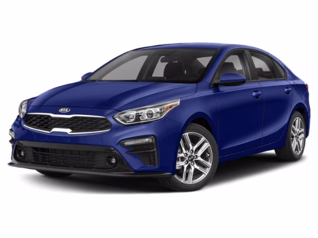 2019 Blue Kia Forte S FWD Sedan