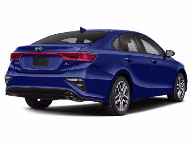 2019 Blue Kia Forte S FWD Sedan