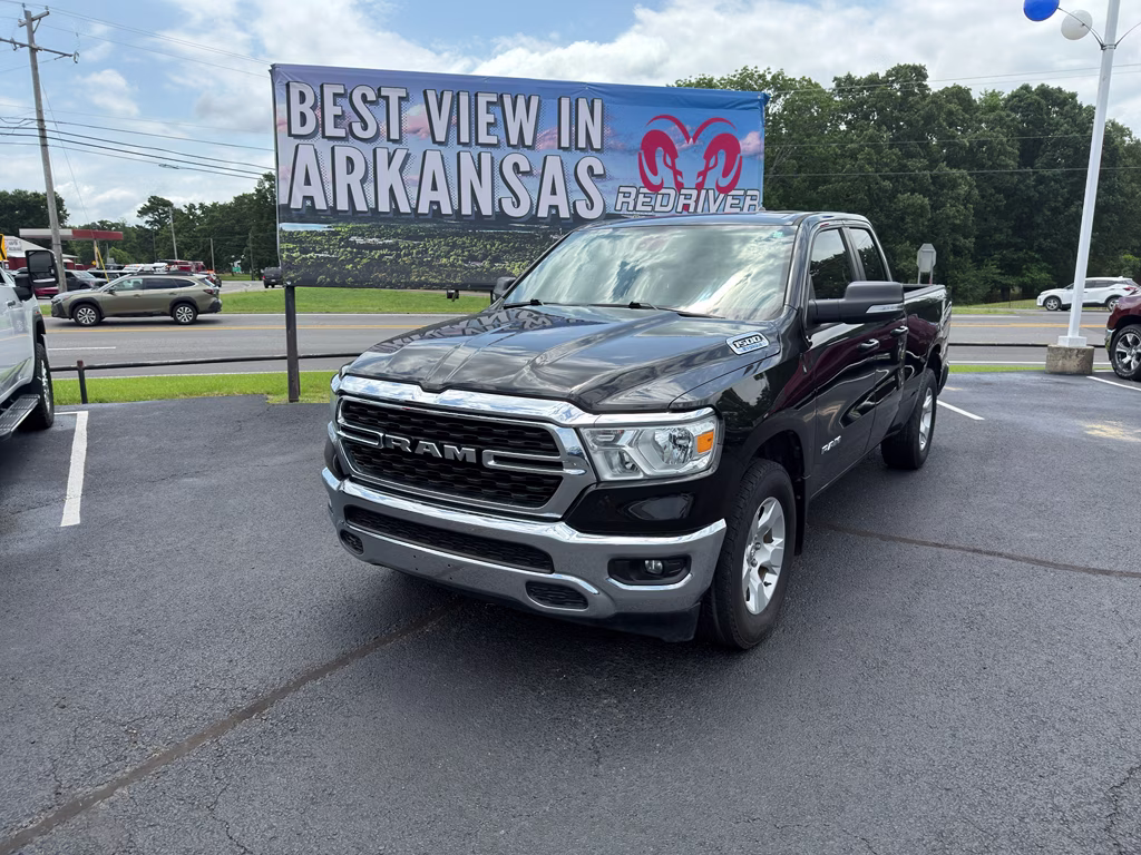 2022 Diamond Black Crystal Pearlcoat Ram 1500 Big Horn RWD Truck