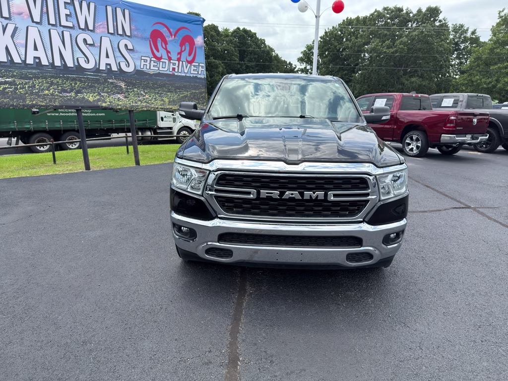 2022 Diamond Black Crystal Pearlcoat Ram 1500 Big Horn RWD Truck