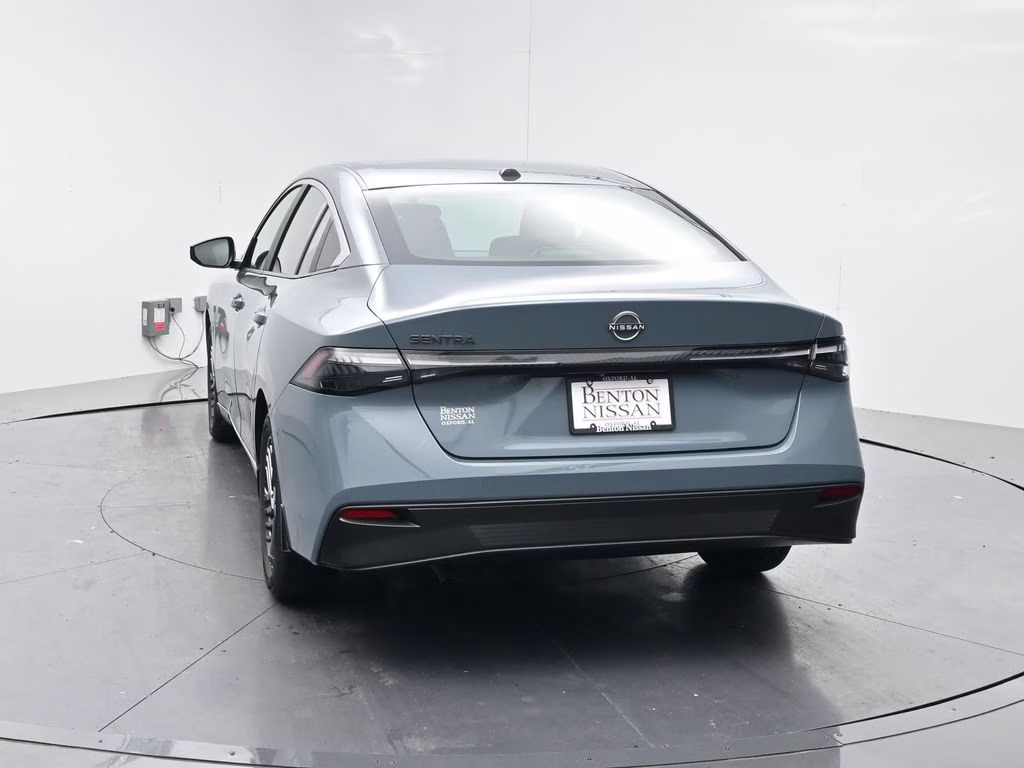 2026 Atlantic Gray Metallic Nissan Sentra SV FWD Sedan