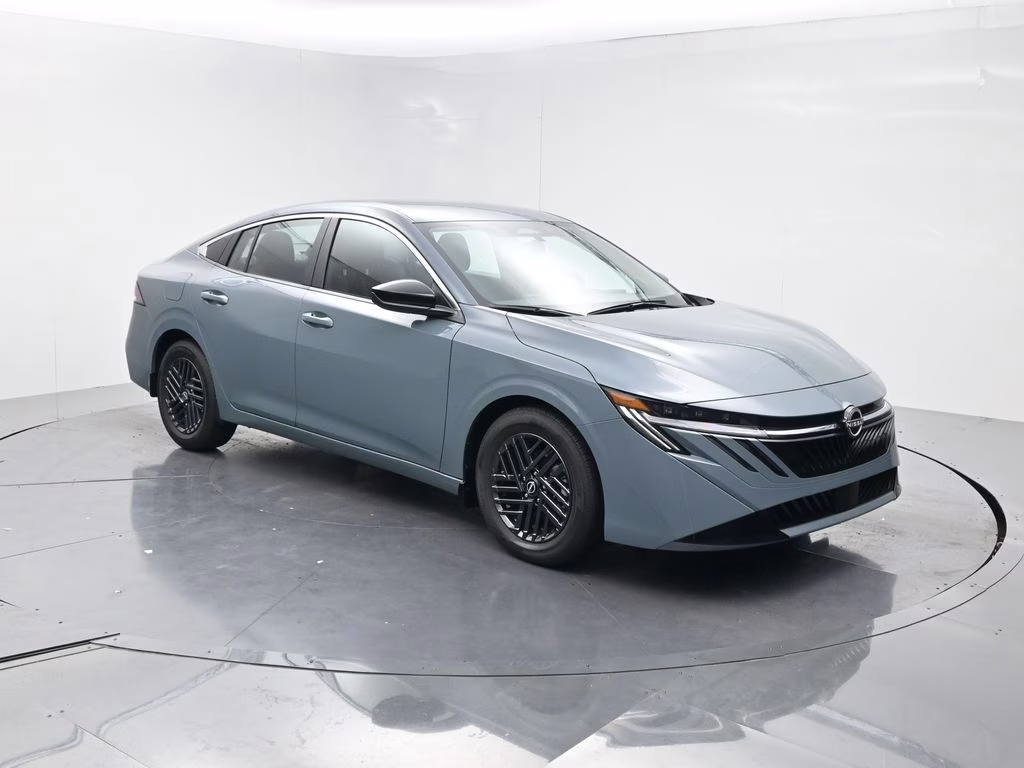 2026 Atlantic Gray Metallic Nissan Sentra SV FWD Sedan