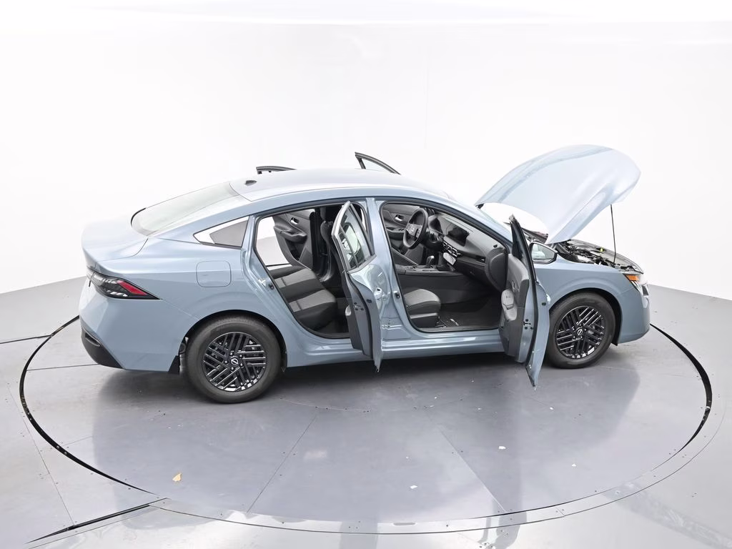 2026 Atlantic Gray Metallic Nissan Sentra SV FWD Sedan