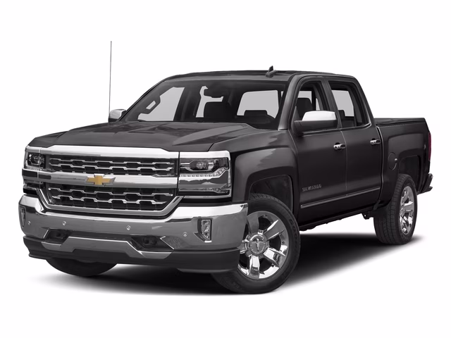 2018 Black Chevrolet Silverado 1500 LTZ RWD Truck