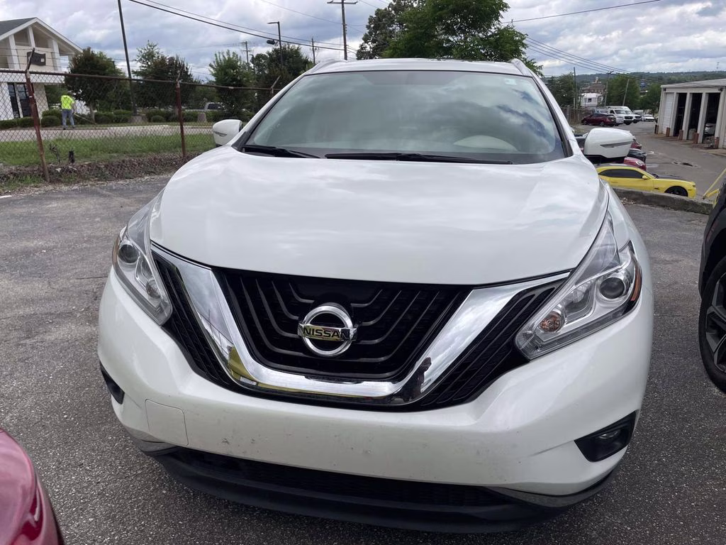 2015 Pearl White Nissan Murano SL FWD SUV