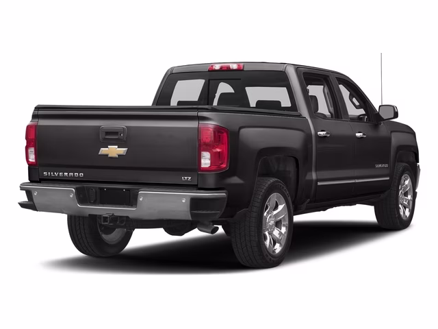 2018 Black Chevrolet Silverado 1500 LTZ RWD Truck