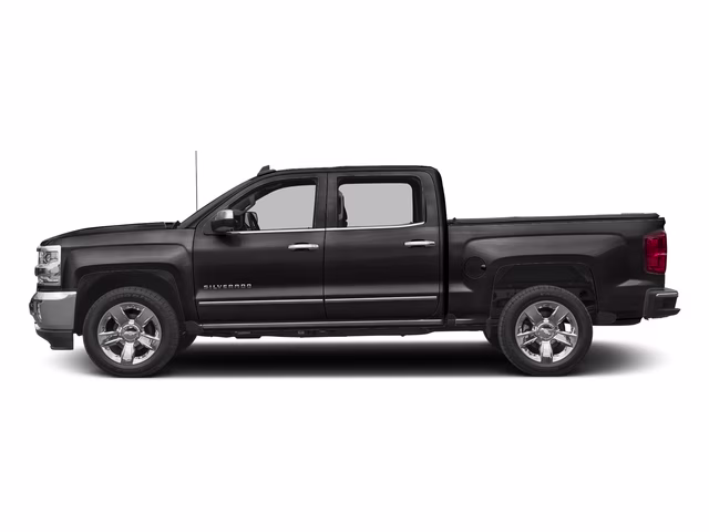 2018 Black Chevrolet Silverado 1500 LTZ RWD Truck