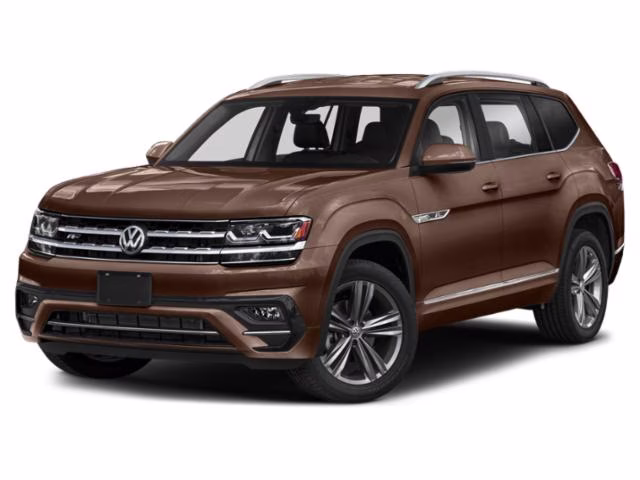 2019 Brown Metallic Volkswagen Atlas 3.6L V6 SE AWD SUV