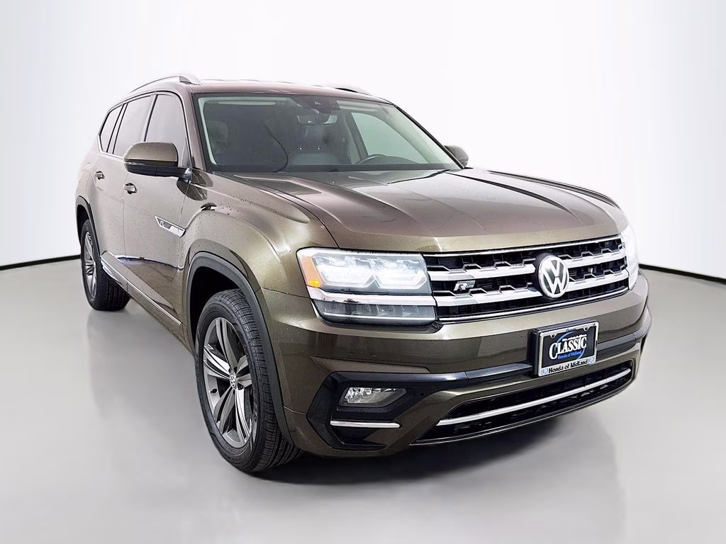 2019 Brown Metallic Volkswagen Atlas 3.6L V6 SE AWD SUV