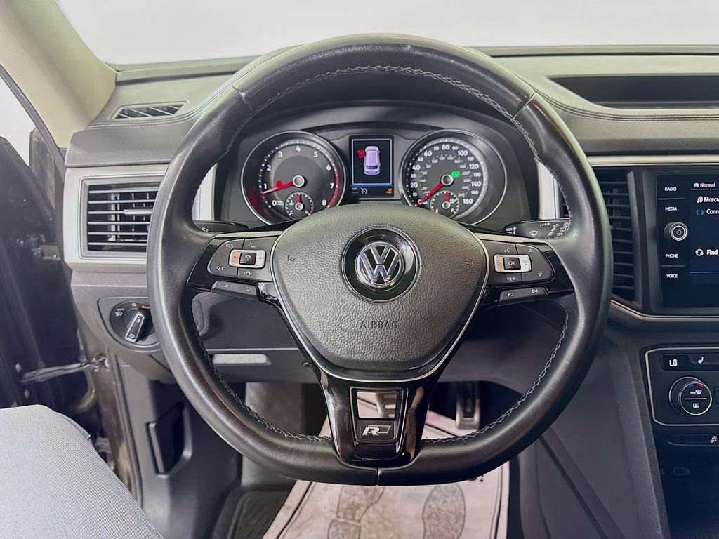 2019 Brown Metallic Volkswagen Atlas 3.6L V6 SE AWD SUV