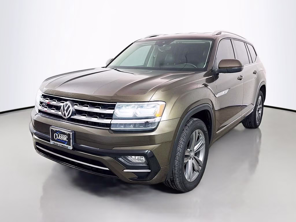 2019 Brown Metallic Volkswagen Atlas 3.6L V6 SE AWD SUV