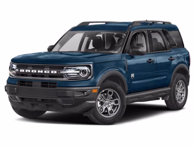 2023 Alto Blue Metallic Tinted Clearcoat Ford Bronco Sport Big Bend 4X4 SUV