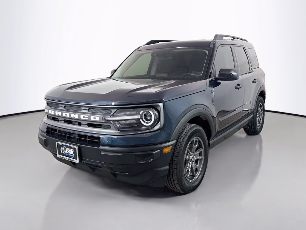 2023 Blue Metallic Ford Bronco Sport Big Bend 4X4 SUV
