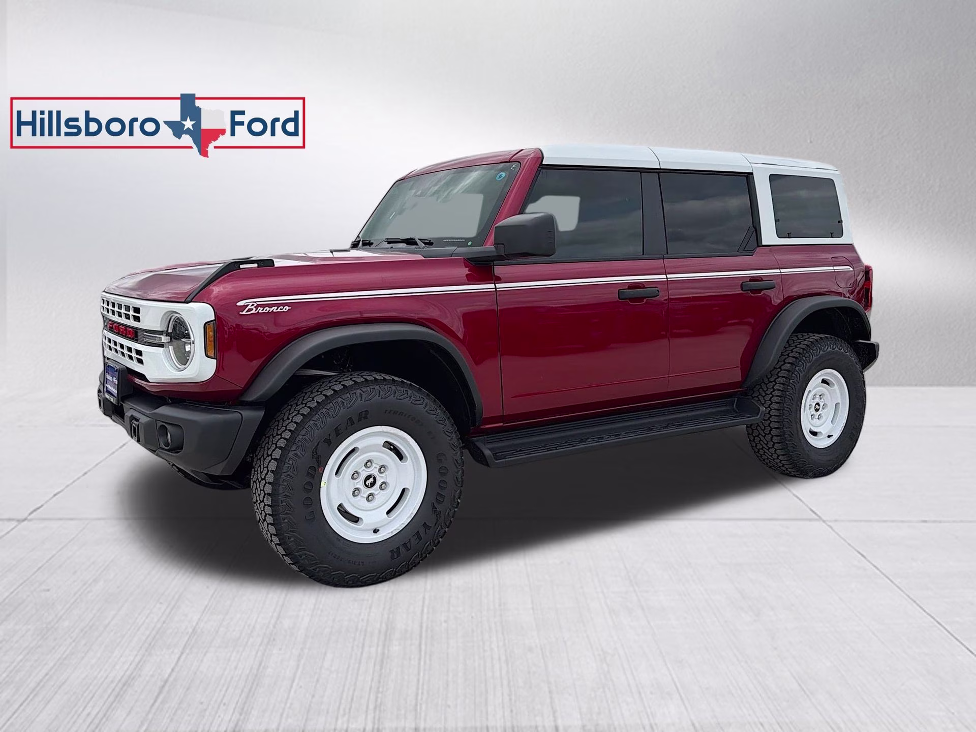 2026 Ruby Red Metallic Tinted Clearcoat Ford Bronco Heritage Edition 4X4 SUV