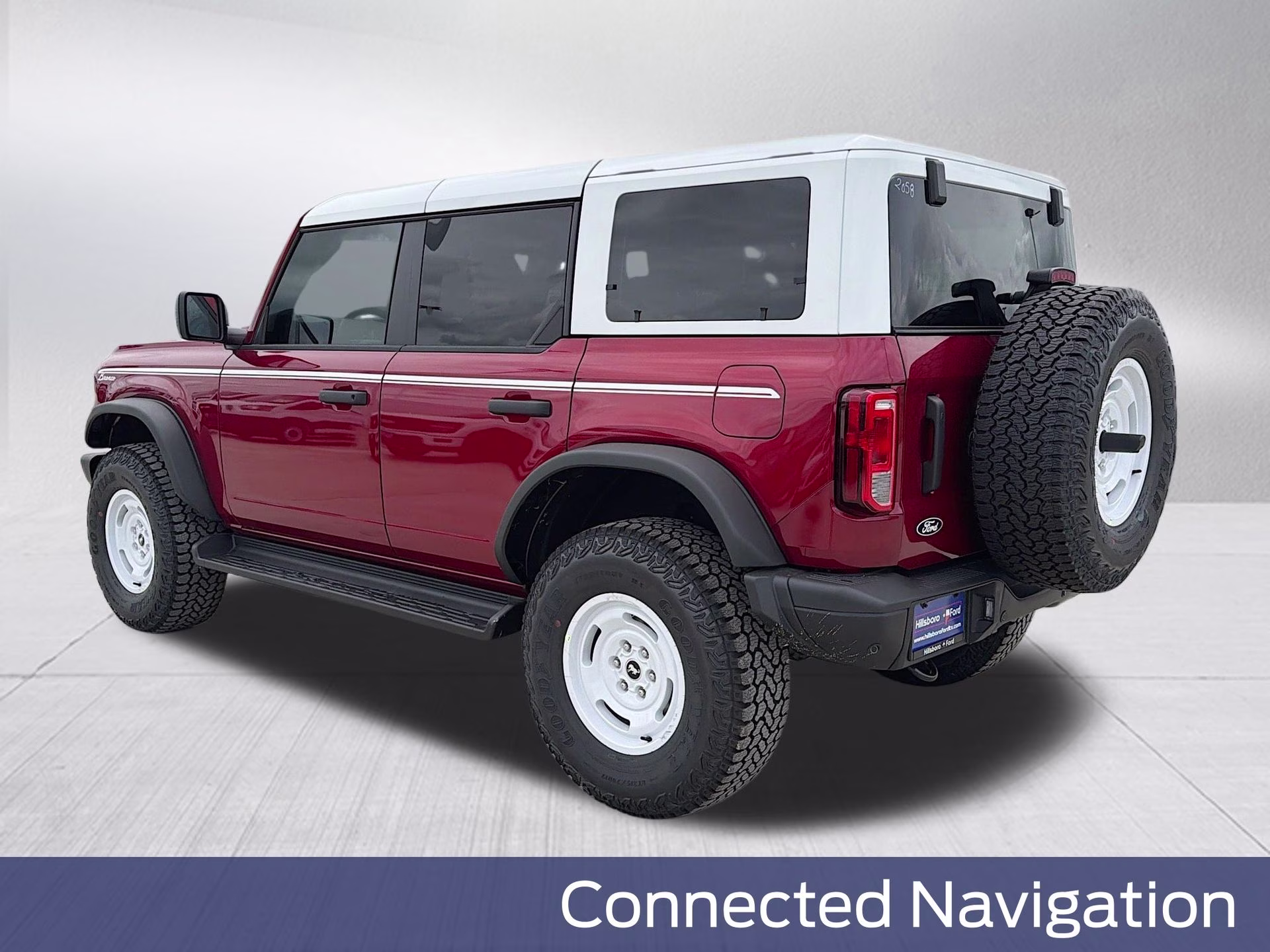 2026 Ruby Red Metallic Tinted Clearcoat Ford Bronco Heritage Edition 4X4 SUV