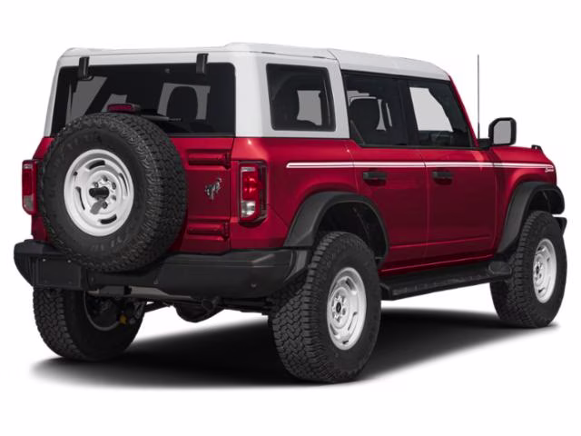 2026 Ruby Red Metallic Tinted Clearcoat Ford Bronco Heritage Edition 4X4 SUV