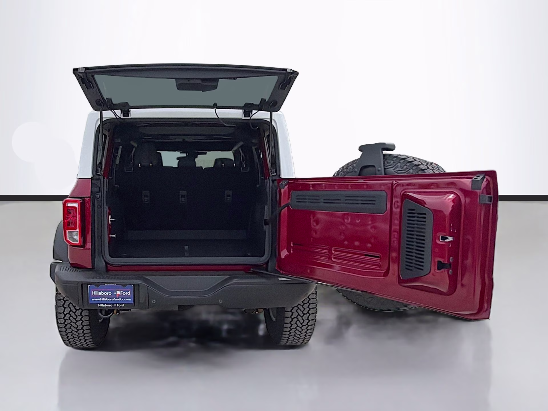 2026 Ruby Red Metallic Tinted Clearcoat Ford Bronco Heritage Edition 4X4 SUV