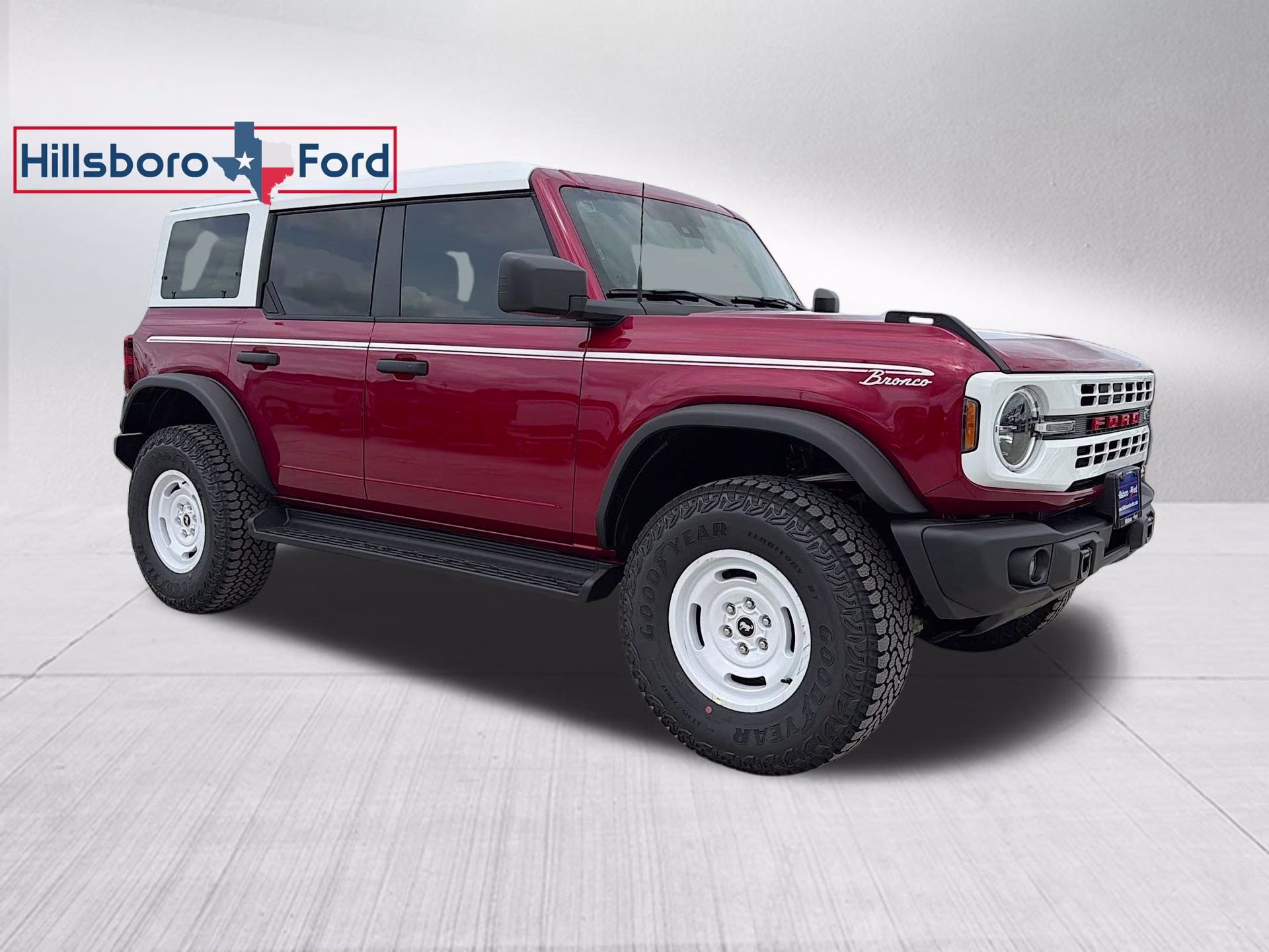 2026 Ruby Red Metallic Tinted Clearcoat Ford Bronco Heritage Edition 4X4 SUV