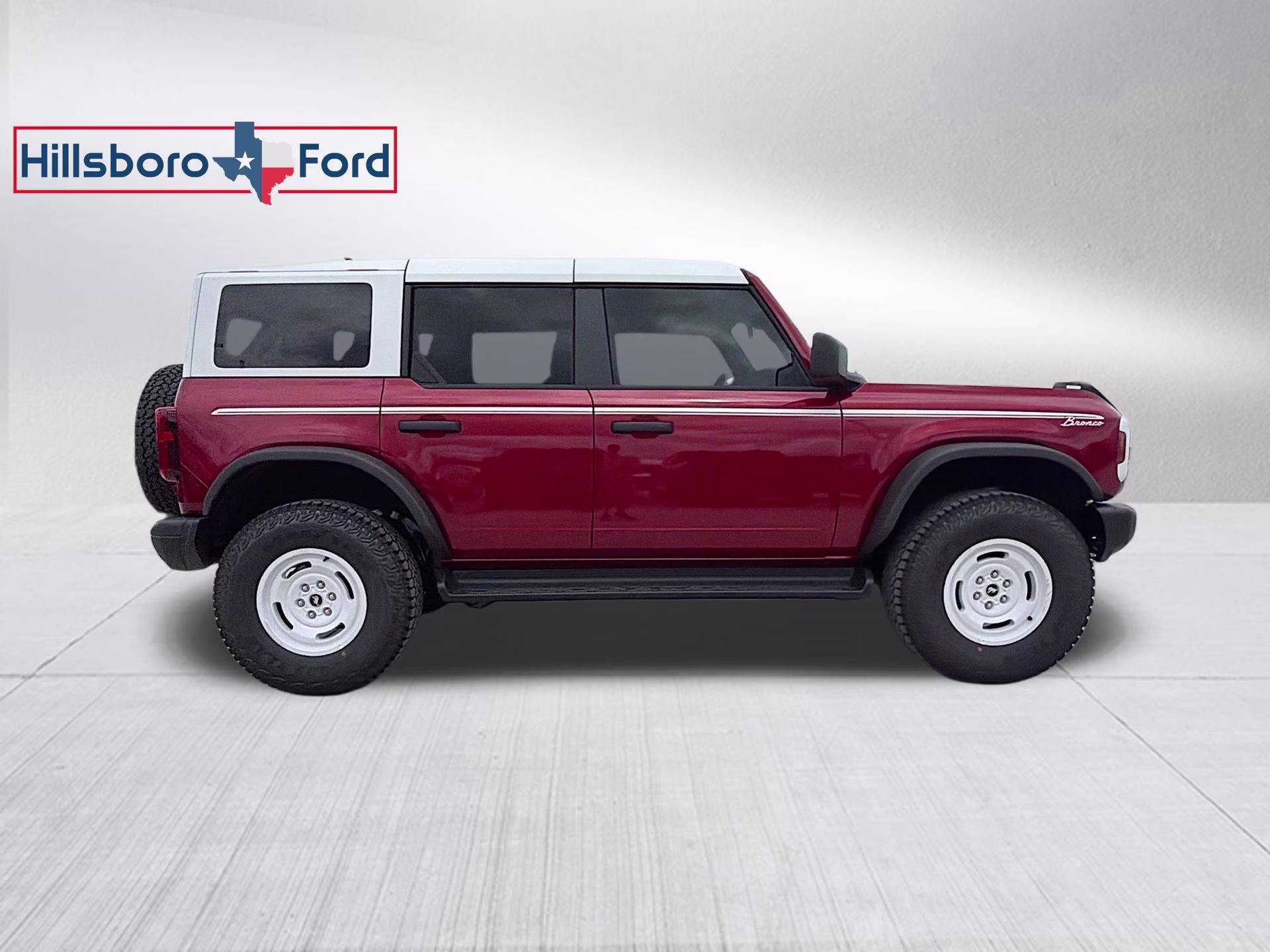 2026 Ruby Red Metallic Tinted Clearcoat Ford Bronco Heritage Edition 4X4 SUV